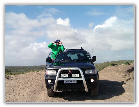 DJ 4Wheel Driving - Notice the number plates